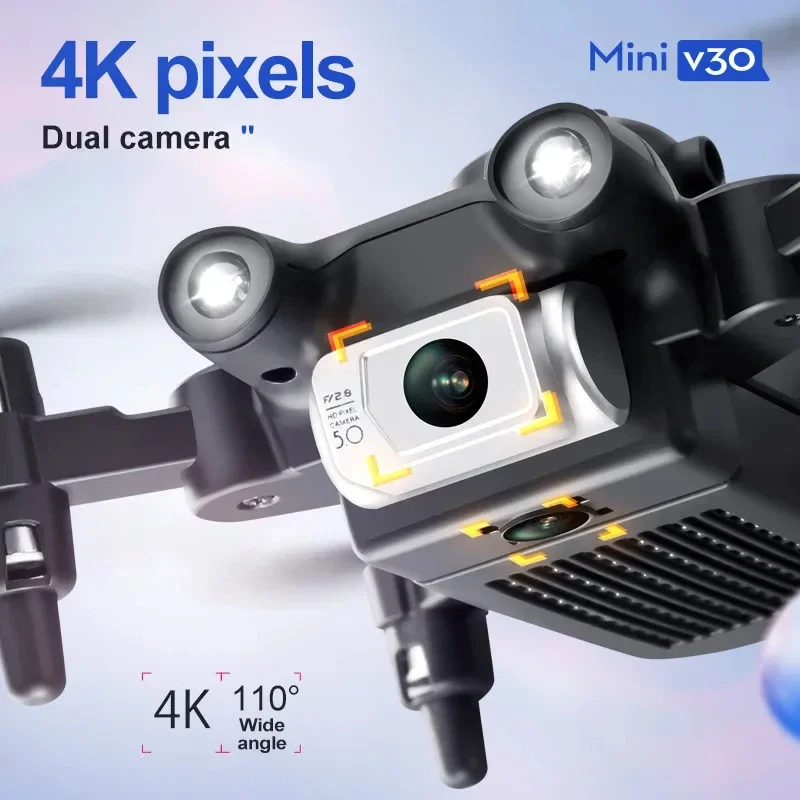 V30 Mini Drone 4DRC with Camer - Drone Video Production ulasan dan harga