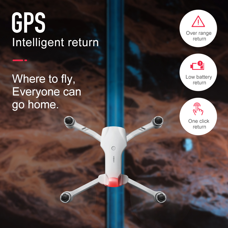 4DRC F10 RC Drone GPS 6K HD Du - Drone Multispectral ulasan dan harga