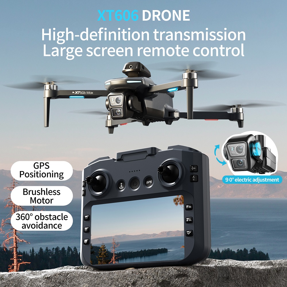 XT606 MAX 3 battery Drone 4k 8 - Drone Multispectral ulasan dan harga