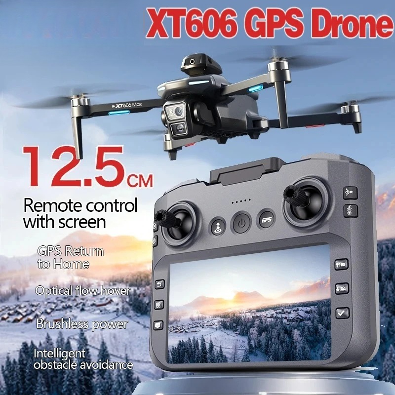 Original XT606 MAX GPS Drone 4 - Drone Surveying ulasan dan harga