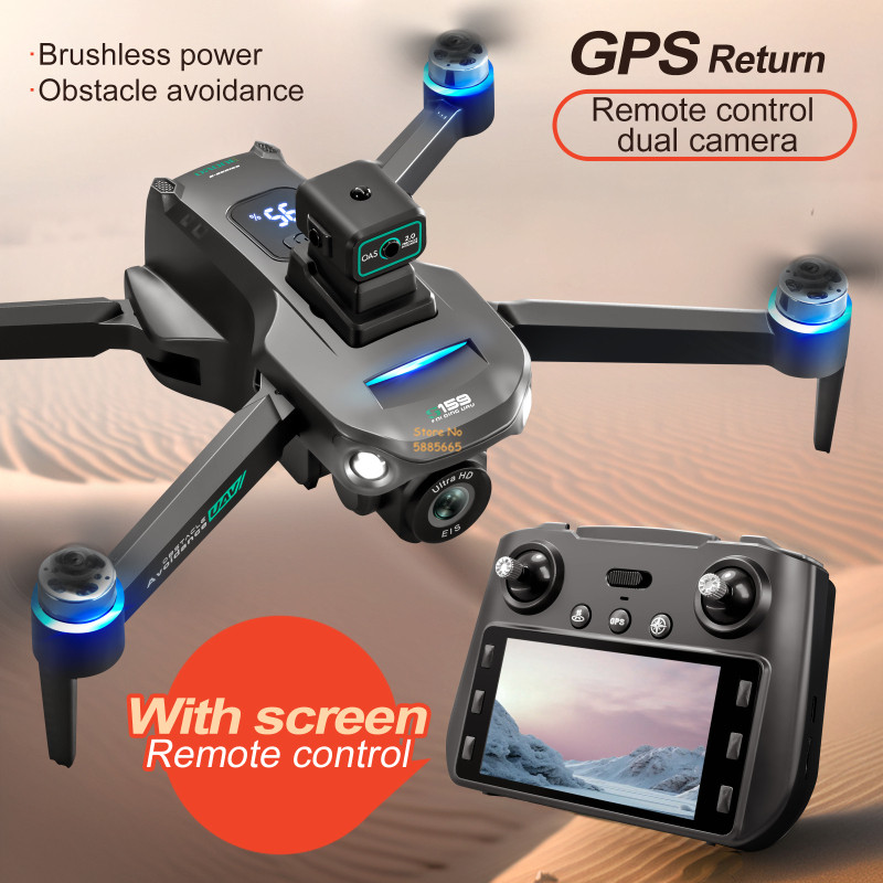 8K Dual Camera 5G WIFI FPV Rem - Drone Cinematic ulasan dan harga