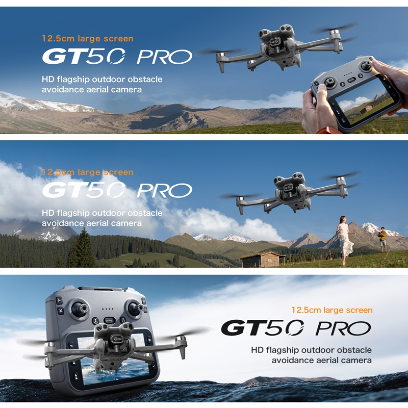 GT50 RC Drone 8K HD Aerial Pho - Drone Multispectral ulasan dan harga