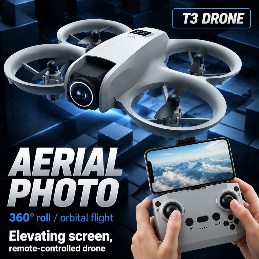 NEW T3 Mini 8K Drone Dual Came - Drone Video Production ulasan dan harga