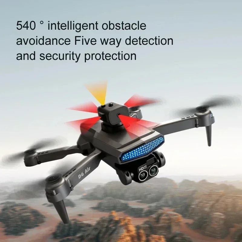 Mini Drone D6 8k Profesional H - Drone Video Production ulasan dan harga