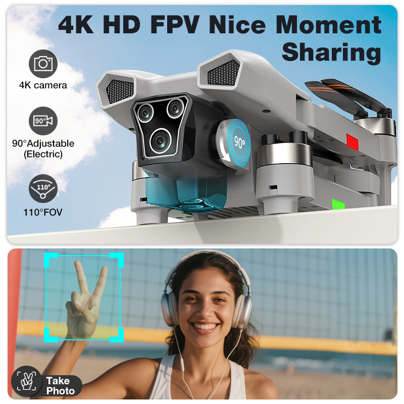 NEW Hot L017 Pro Drone Brushle - Drone Cinematic ulasan dan harga