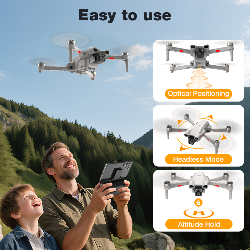 NEW Hot L017 Pro Drone Brushle - Drone Cinematic ulasan dan harga