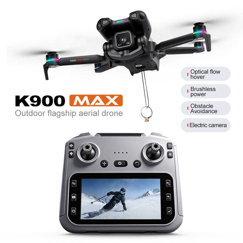 New K900 MAX GPS Drone Cam Fis - Drone Surveying ulasan dan harga