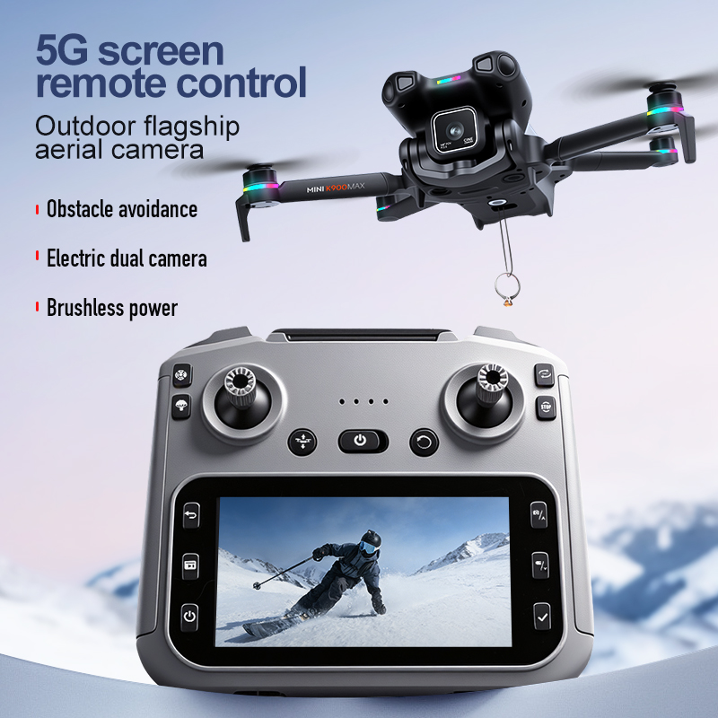 New K900 MAX GPS Drone Cam Fis - Drone Surveying ulasan dan harga