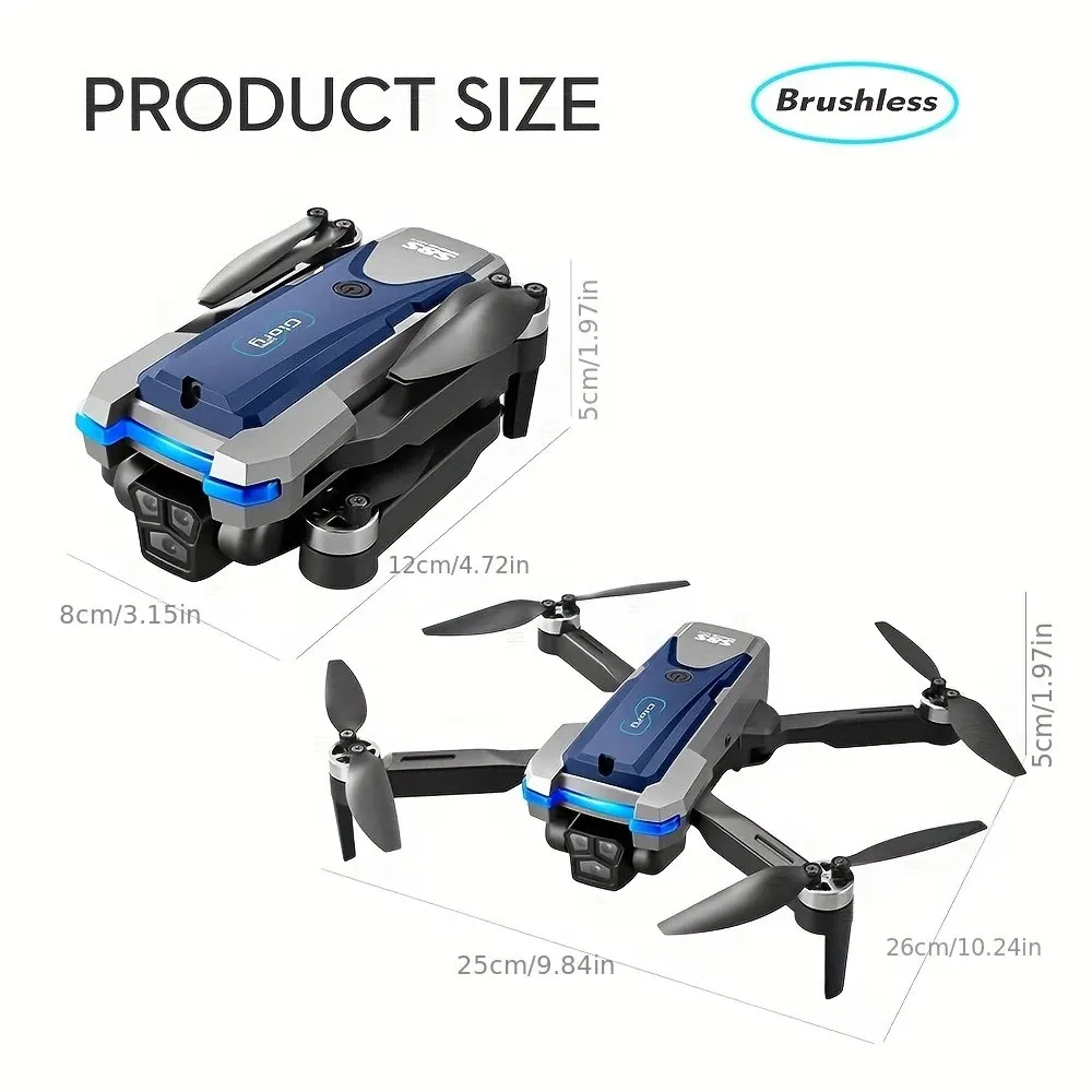 S8S GPS Drone 5G Wifi 8K HD Du - Drone Cinematic ulasan dan harga