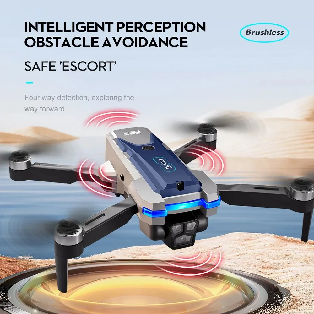 S8S GPS Drone 5G Wifi 8K HD Du - Drone Cinematic ulasan dan harga