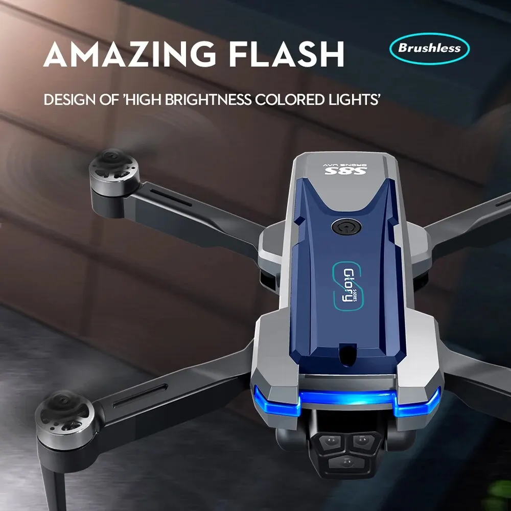 S8S GPS Drone 5G Wifi 8K HD Du - Drone Cinematic ulasan dan harga